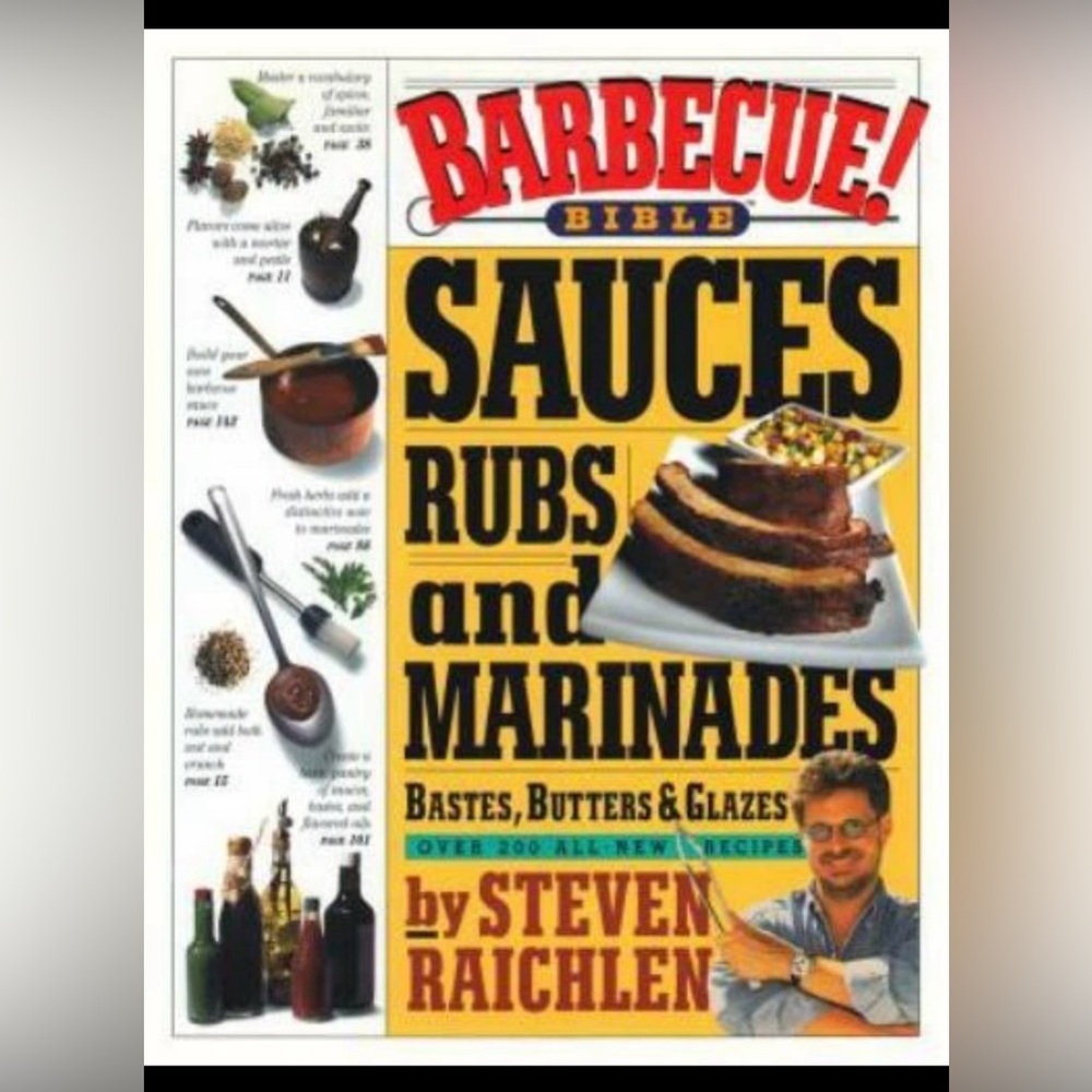 Barbecue Bible Sauces Rubs and Marinades Booklet Recipe